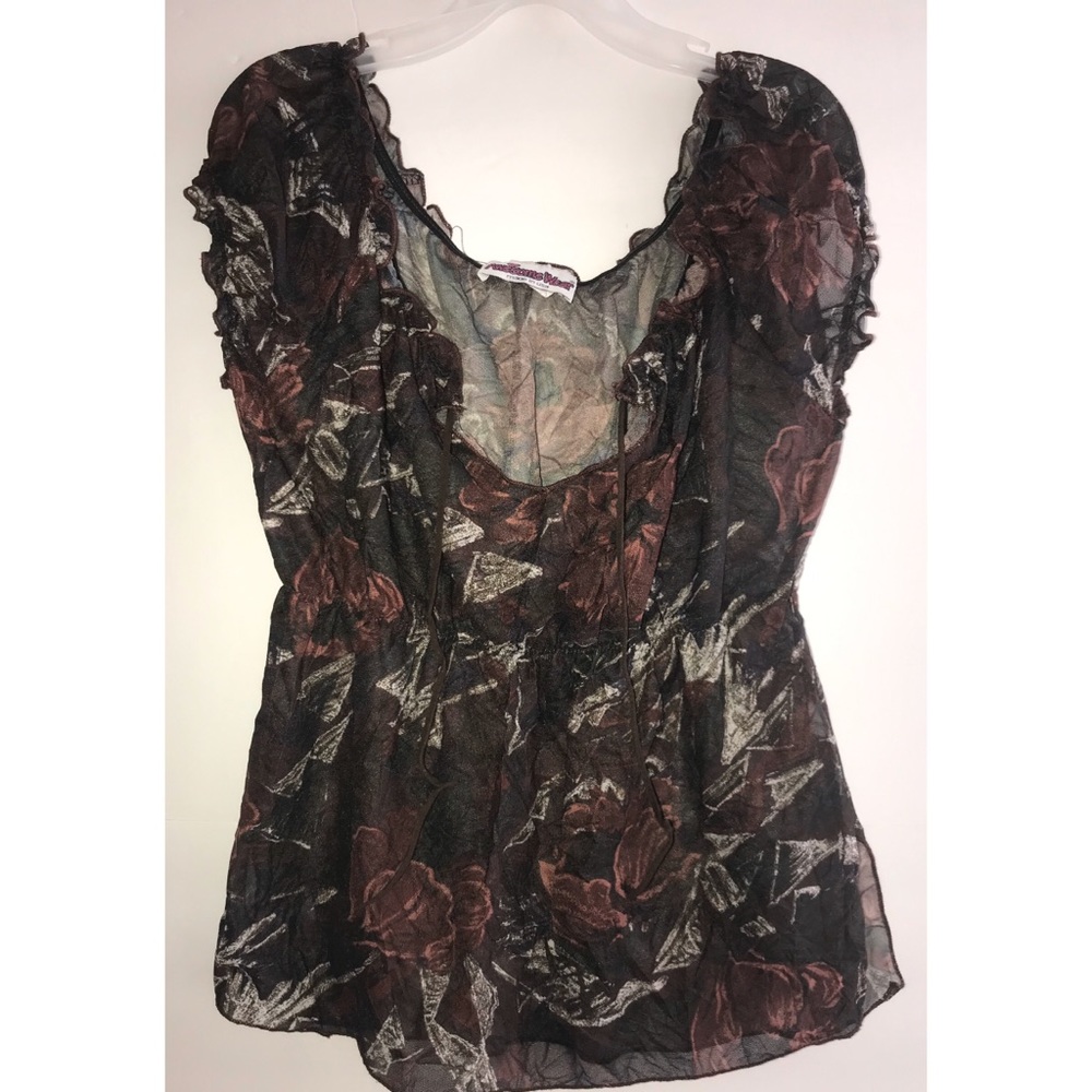 Awesome wear floral top sz small